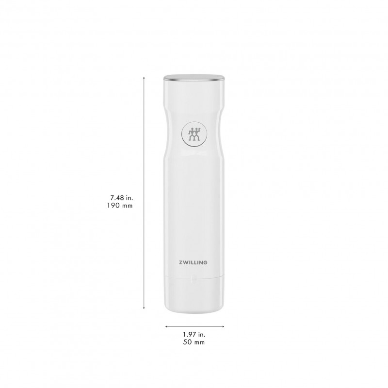 Fresh & Save Pompe Alimentaire Sous-Vide Rechargeable Blanc 19cm  - Zwilling