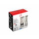 Zeli Duo Set van 2 elektrische peper- en zoutmolens 14 cm RVS Zirlion - Peugeot