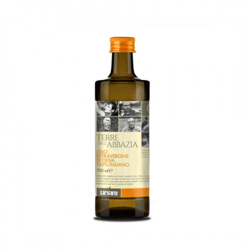 Huile Olive Extra Vierge Italienne Terre Dell Abbazia 750ml - Ursini