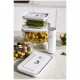 Fresh & Save Set van 3 vacuümbewaarbakken van transparant glas S/M/L  - Zwilling