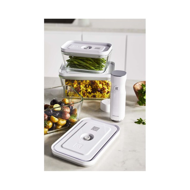 Fresh & Save Set de 3 Boites Sous-Vide En Verre Transparent S/M/L  - Zwilling