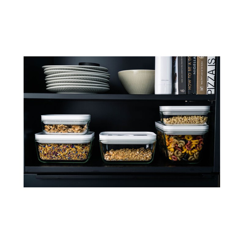 Fresh & Save Set de 3 Boites Sous-Vide En Verre Transparent S/M/L  - Zwilling