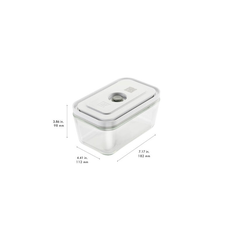 Fresh & Save Set de 3 Boites Sous-Vide En Verre Transparent S/M/L  - Zwilling