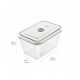 Fresh & Save Set van 3 vacuümbewaarbakken van transparant glas S/M/L  - Zwilling