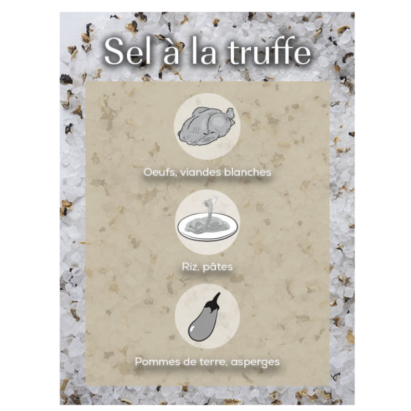Sachets Fraicheur Gros Sel Sec à la Truffe pour Moulins 3x50g - Peugeot