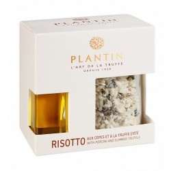 Coffret Risotto aux Cèpes et à la Truffe d'Eté Huile d'Olive Truffe Blanche 