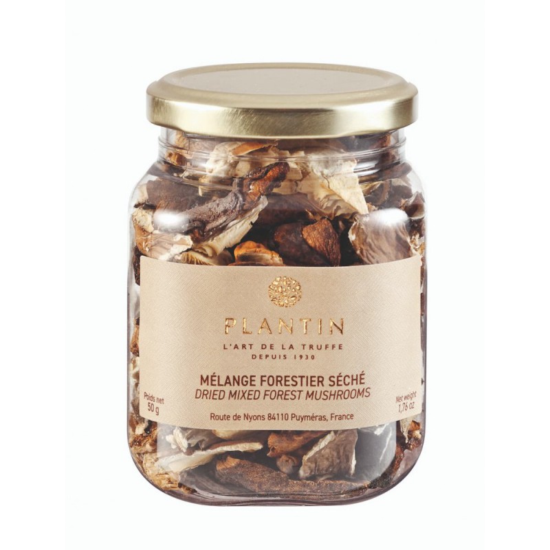 Mélange Forestier Champignons Sauvages Sèchés 50 g  - Plantin