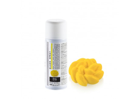 i78 Spray Voedingsspray Geel Spiegelglazuur Effect 280 g - Silikomart
