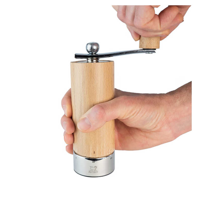 Isen Moulin à Sel Bois Naturel et Inox 18 cm U'Select Zirlion - Peugeot
