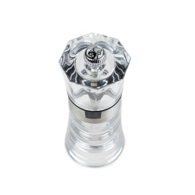 Oslo Zoutmolen Zoutmolen van 14 cm Transparant Acryl en RVS - Peugeot