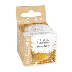Eetbare Glitter Gouden 5g
