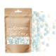 Décors Sucrés pour Gâteaux Flocons Blanc et Bleu Pastel 50 g - Scrapcooking