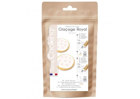 Glaçage Royal en Poudre Blanc 190 g - Scrapcooking