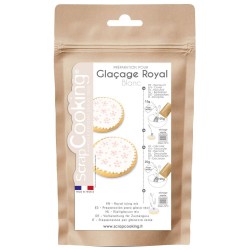 Glaçage Royal en Poudre Blanc 190 g
