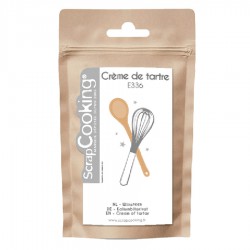 Crème de Tartre en Poudre Stabilisant naturel pour pâtisserie et confiserie 50 g