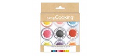 Set 9 Mini Colorants Alimentaires en Poudre Couleurs Variées