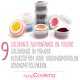 Set 9 Mini Colorants Alimentaires en Poudre Couleurs Variées - Scrapcooking