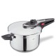 Küchenprofi SIENA Snelkookpan Glanzend RVS met Stoommandje 22 cm 5 L  - Kuchenprofi