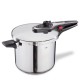 Siena Cocotte minute Inox Brillant Avec Panier Vapeur 22 cm 7L  - Kuchenprofi