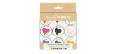 Set 9 Mini Colorants Alimentaires Naturels en Poudre Couleurs Variées