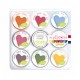 Set 9 Mini Colorants Alimentaires Naturels en Poudre Couleurs Variées - Scrapcooking