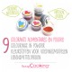 Set 9 Mini Colorants Alimentaires Naturels en Poudre Couleurs Variées - Scrapcooking