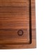 Alain Snijplank Notenenhout met Sapgeul M 50×38×4 cm - Les Planches du Chef