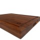 Alain Snijplank Notenenhout met Sapgeul M 50×38×4 cm - Les Planches du Chef