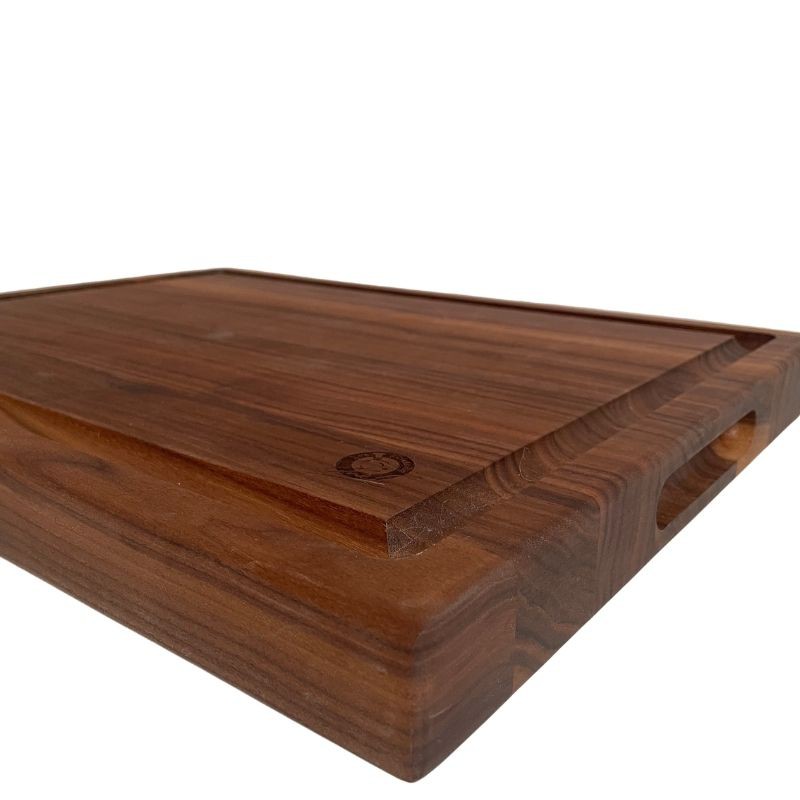 Alain Snijplank Notenenhout met Sapgeul M 50×38×4 cm - Les Planches du Chef