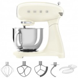 Robot Patissier Sur Socle Blanc 4,8 L Creme SMF05CREU 