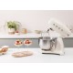 Robot Patissier Sur Socle Blanc 4,8 L Creme SMF05CREU  - Smeg