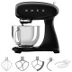 Robot Patissier Sur Socle 4,8 L Noir SMF05BLEU  - Smeg