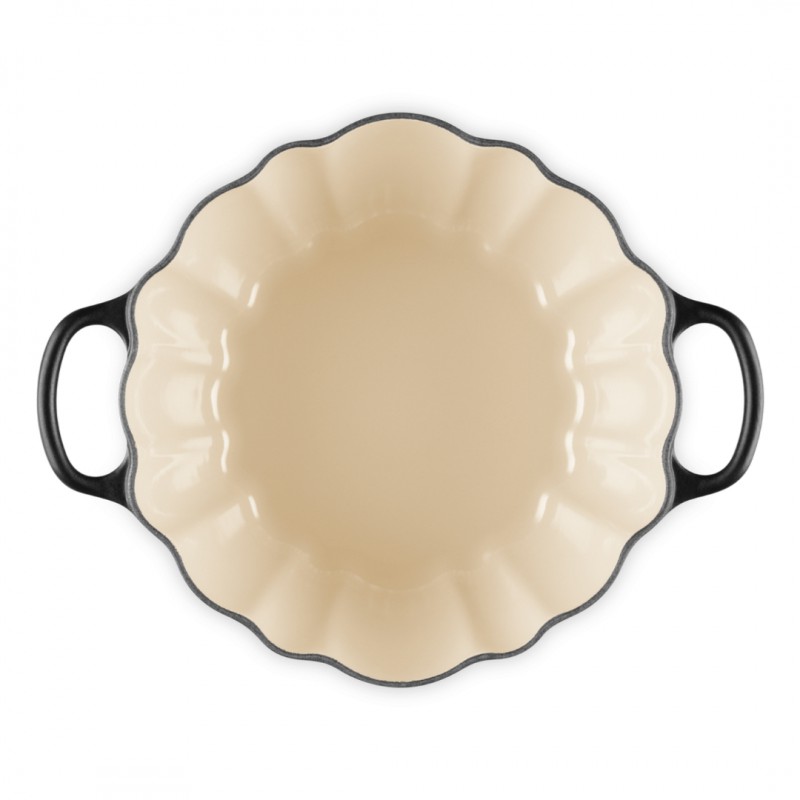 Cocotte Faitout Fonte Citrouille 2,5 L Noir Mat Gold (28 cm)  - Le Creuset