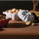 Mini Cocotte Céramique Citrouille 35 cl Blanche  - Le Creuset