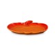 Plat de Service Citrouille en Céramique Émaillé Orange Volcanique 25 cm  - Le Creuset