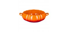 Pompoensoepterrine in geëmailleerd keramiek Volcanisch oranje 3 L (32 cm) 