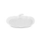 Plat de Service Citrouille en Céramique Émaillé Blanc 25 cm  - Le Creuset