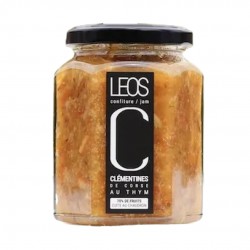 Ambachtelijke confituur van Corsicaanse clementines met wilde tijm 328 g - Leos