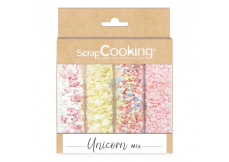 Décors Sucrés Mix Licorne 60 g - Scrapcooking