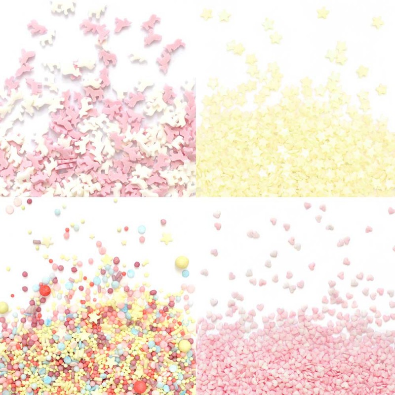 Décors Sucrés Mix Licorne 60 g - Scrapcooking