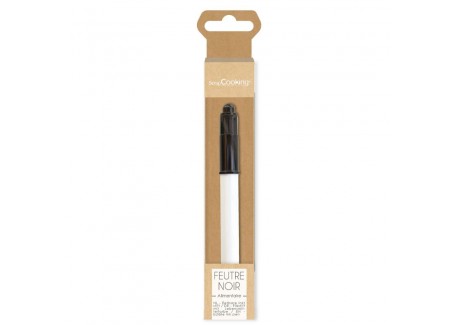 Zwart voedsel vilt - Scrapcooking
