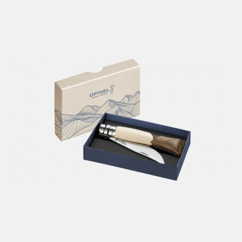 Cîme Mes nr 09 RVS Houten Handvat 9 cm - Opinel