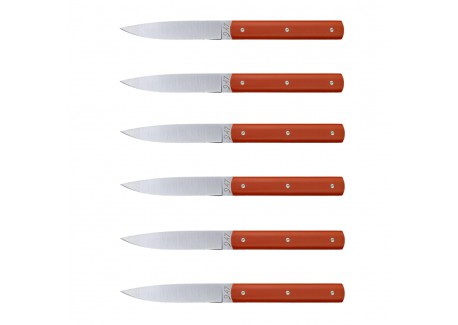 9.47 Tafelmessenset  Terracotta 6 dlg - Perceval