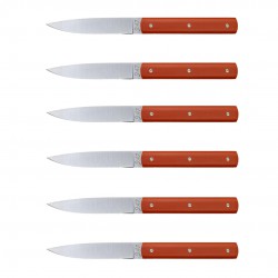 9.47 Tafelmessenset  Terracotta 6 dlg - Perceval