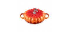 Gietijzeren Cocotte Pompoen 2,5 L Oranje-Rood Zilver (28 cm)