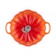 Gietijzeren Cocotte Pompoen 2,5 L Oranje-Rood Zilver (28 cm) - Le Creuset