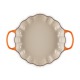 Gietijzeren Cocotte Pompoen 2,5 L Oranje-Rood Zilver (28 cm) - Le Creuset
