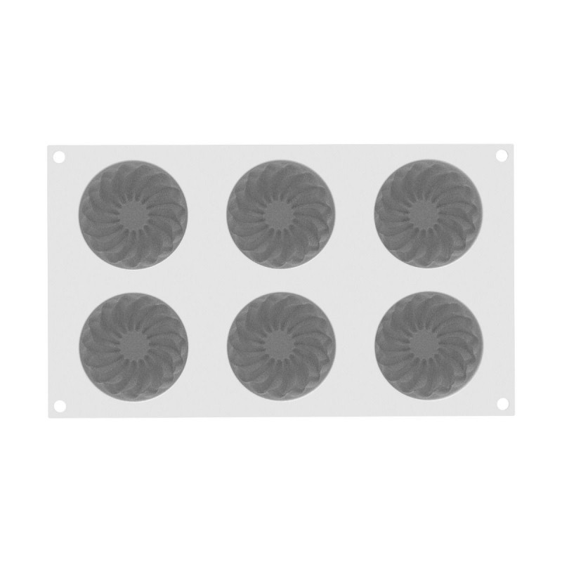 3D siliconen mal Pleincoeur rond 142  - Silikomart