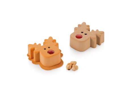 3D Rudolf Siliconen Mal 100 - Silikomart
