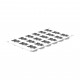 Teddy Bear XS 20 Siliconen Vorm Mini Teddybeer 21 mm 18x20 ml  - Silikomart Professional